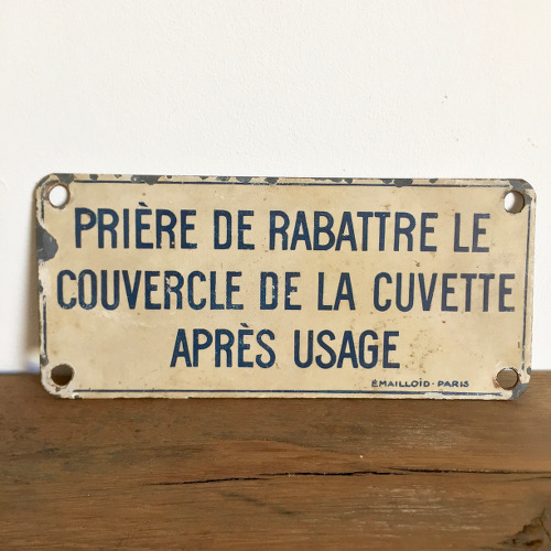 GRANDE PLAQUE EMAILLEE De Rue 51 X 35 Cm Environ. Bombee. Tres Lourde 2760 Gr. EUR 60,00