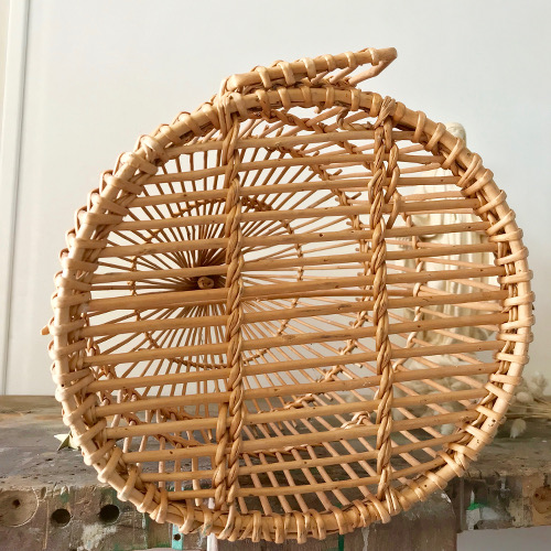 Cage En Osier Brocanteandco Boutique En Ligne De Brocante