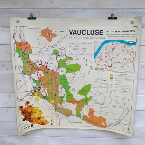 Carte scolaire Le Vaucluse