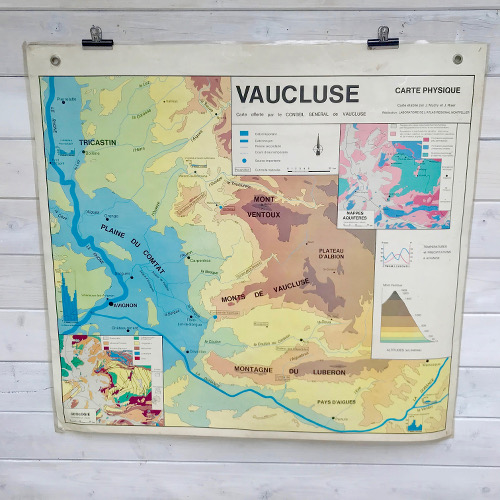 Carte scolaire Le Vaucluse