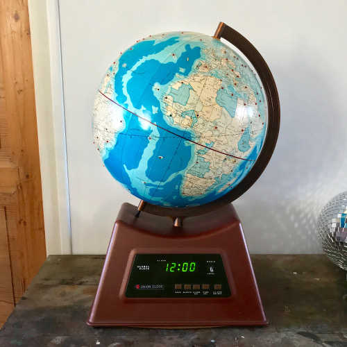 Globe terrestre Global Clock Union Elecs