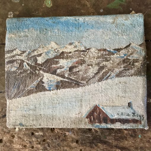 Peintures paysages de montagne