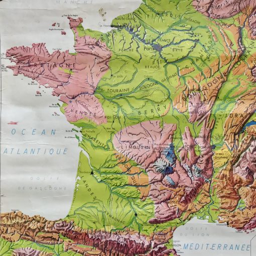 Carte scolaire M.D.I La France