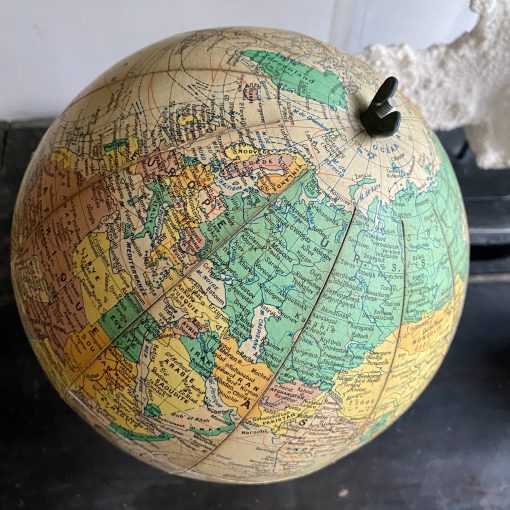 Globe terrestre Girard, Barrère et Thomas
