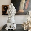 Vierge en biscuit et porcelaine