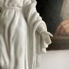 Vierge en biscuit et porcelaine