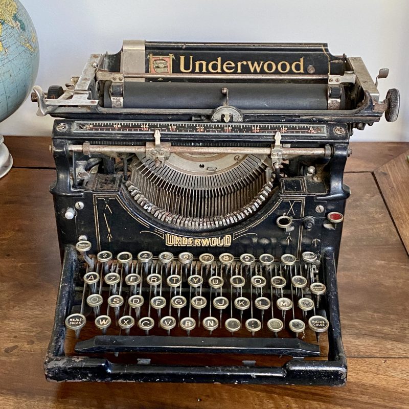 Estimation du prix d'une machine à écrire Underwood n°3