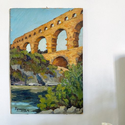 Peinture Le Pont du Gard