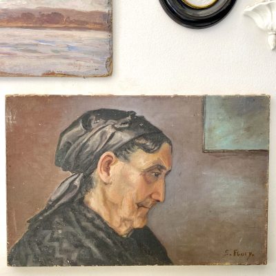 Portrait d'une veuve de l'Île de Sein