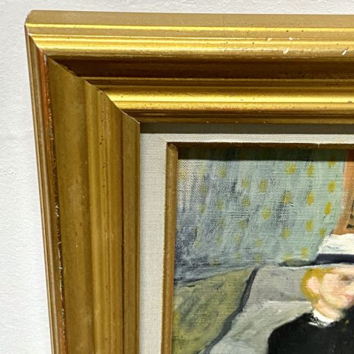 Portrait de la femme au chapeau