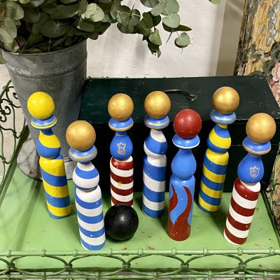 Jeu de quilles en bois