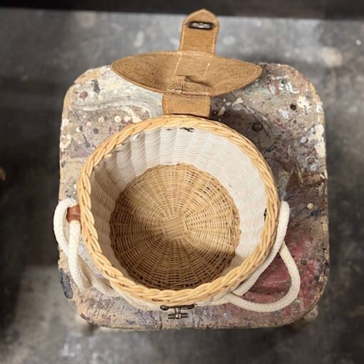 Panier rond sac à main