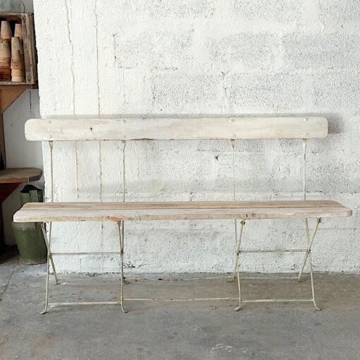 Banc de jardin pliant