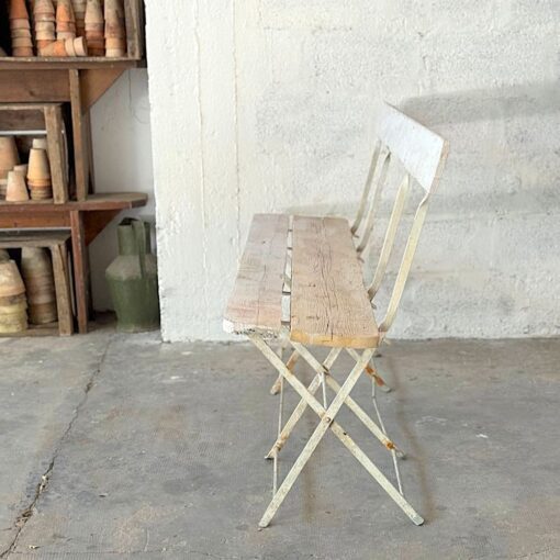 Banc de jardin pliant