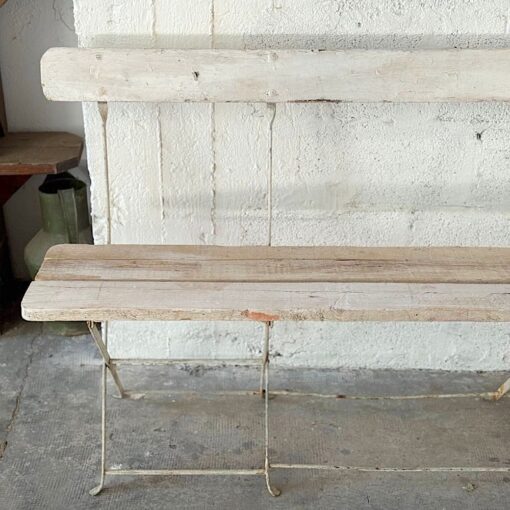 Banc de jardin pliant