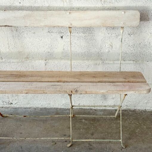 Banc de jardin pliant
