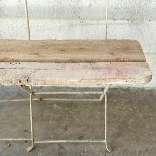 Banc de jardin pliant