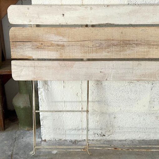 Banc de jardin pliant