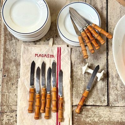 Couteaux de table bambou